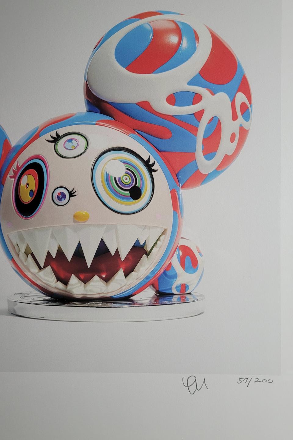 무라카미 다카시 그림 판화 에디션