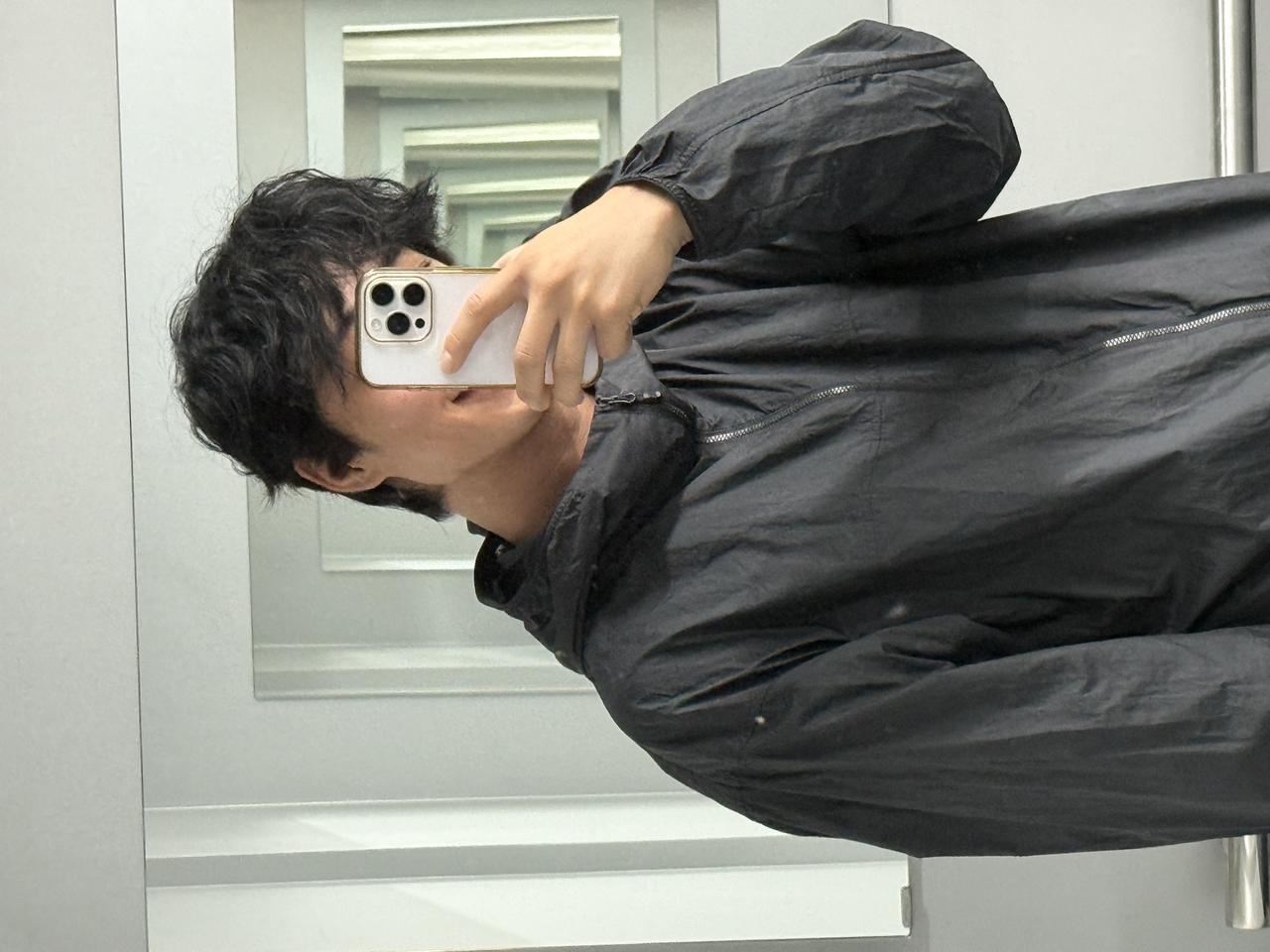 빈티지 유니클로 가벼운 uv 바람막이