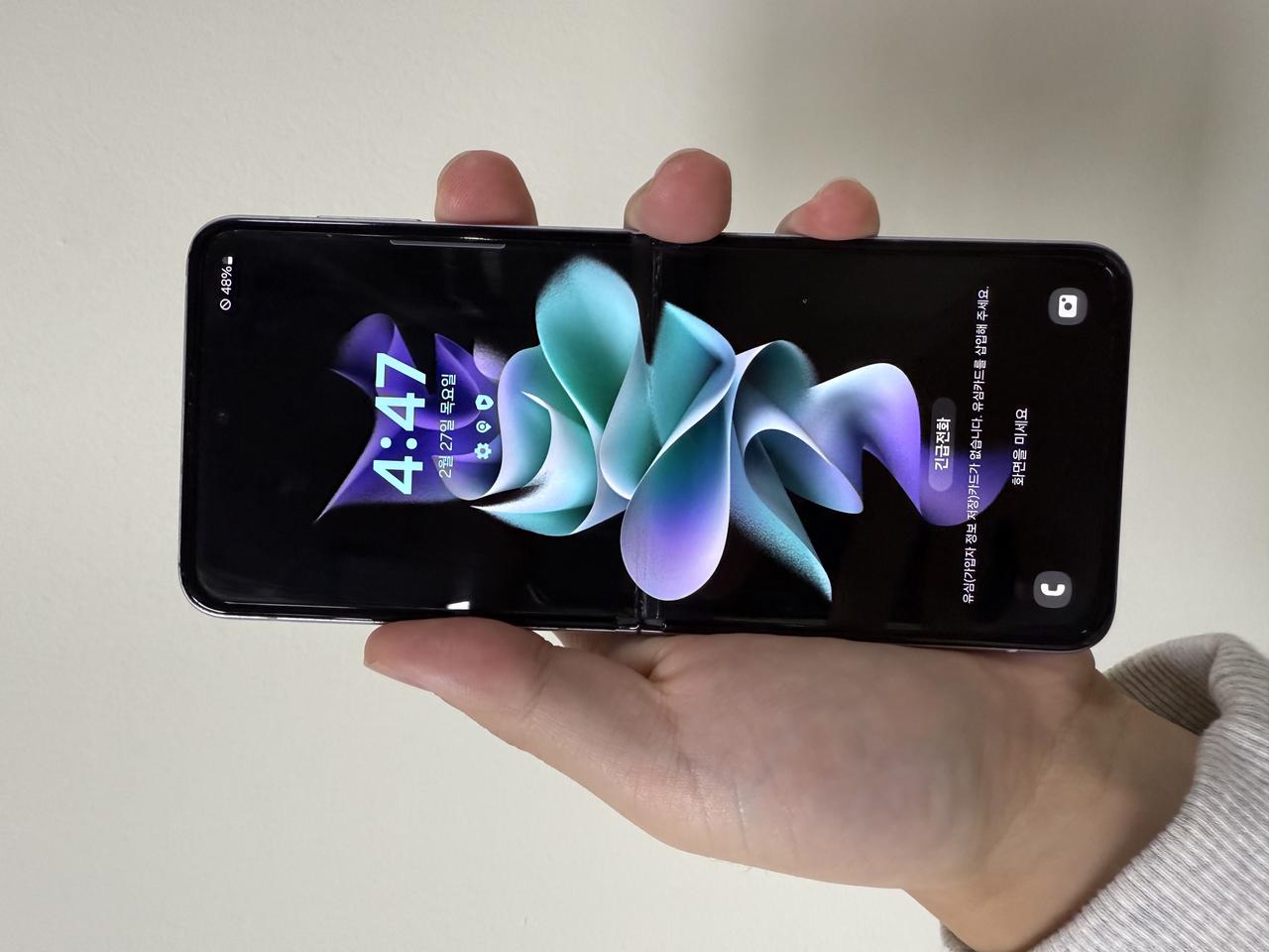 삼성 갤럭시Z플립3 퍼플  256G