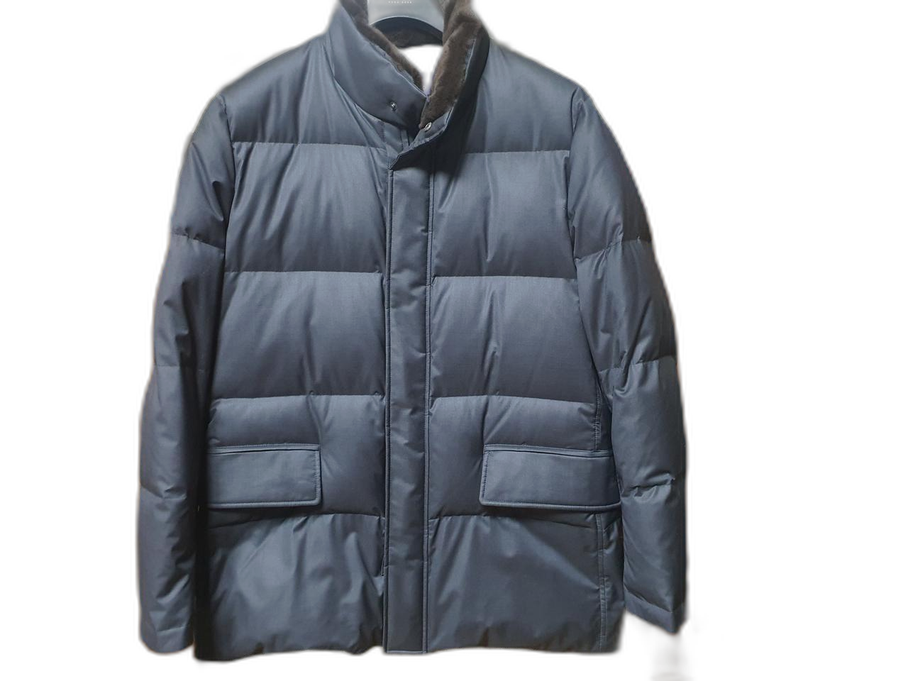 마에스트로 에리퍼 구스다운 점퍼