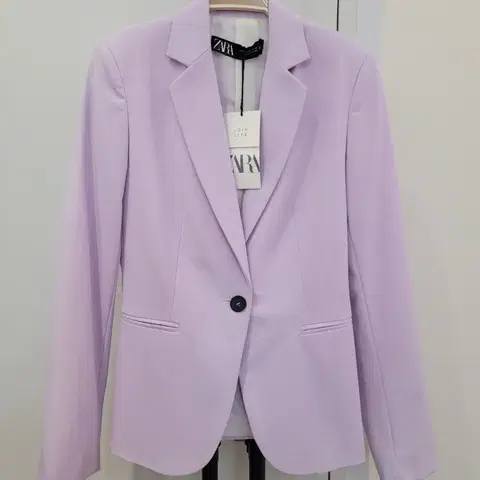 자라 라벤더 블레이저 자켓 S사이즈 택달린새제품