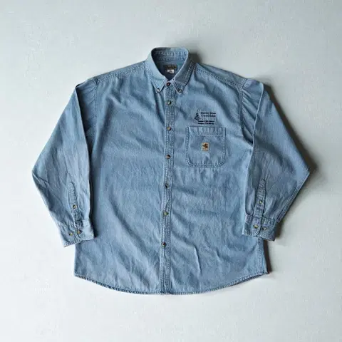 FR칼하트 면 오버핏 긴팔셔츠 XXL