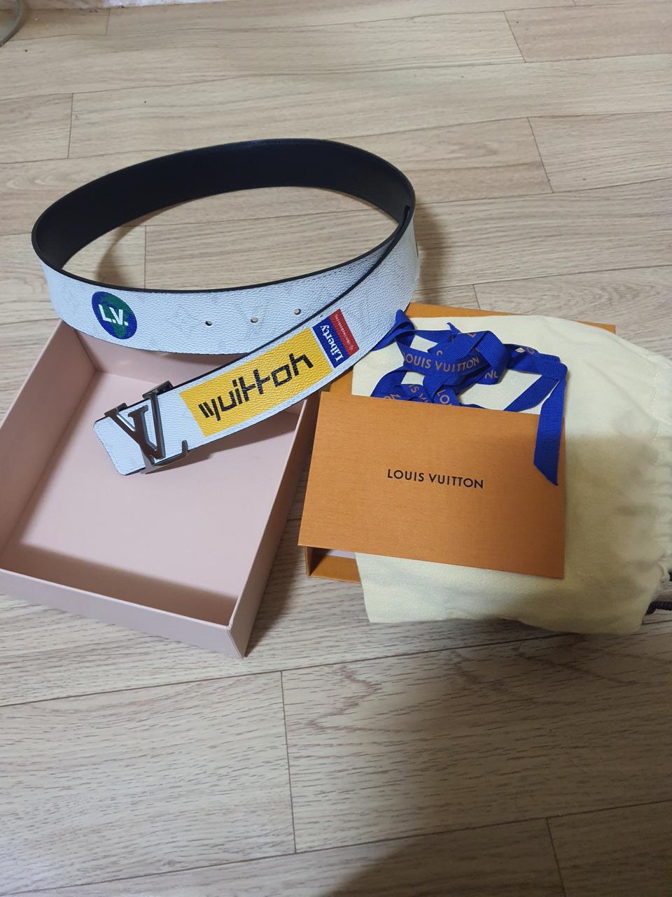 정품)루이비통 벨트(한정판)33~36