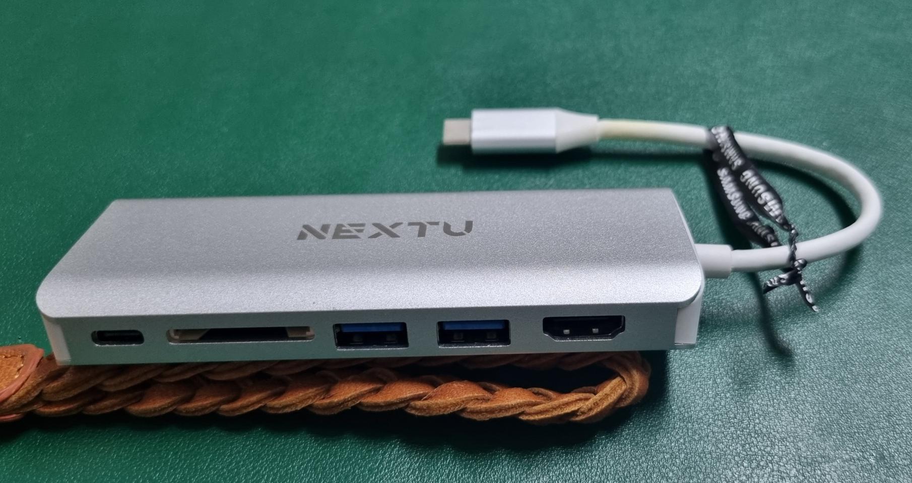 5in1 C타입 NEXT-316TCH-DX 멀티포트어댑터 팜