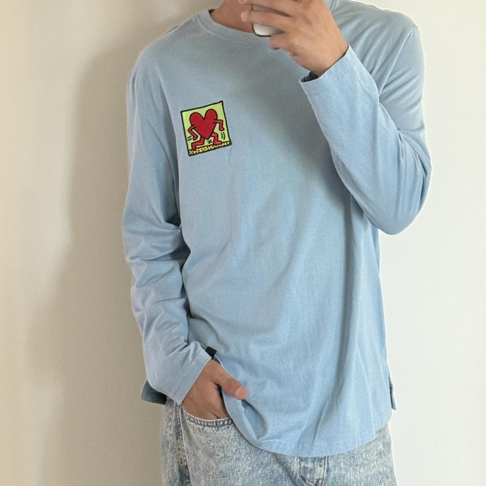 빈티지 키스해링 긴팔티셔츠