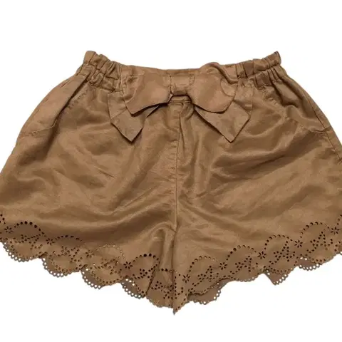 빈티지 레이스 프릴반바지 리본팬츠 라떼히메갸루 핀터깔 캐캐체 양산형지뢰계