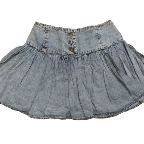 빈티지 데님스커트 플레어 청치마 y2k 긱시크 달천 대장 캐캐체 핀터깔