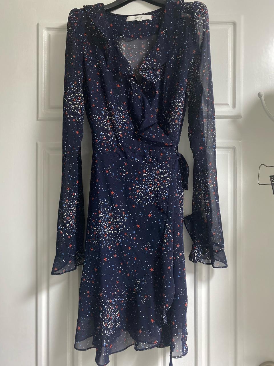 쉬폰 랩 원피스