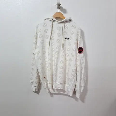 UFC 남성 오버핏 후드티 L