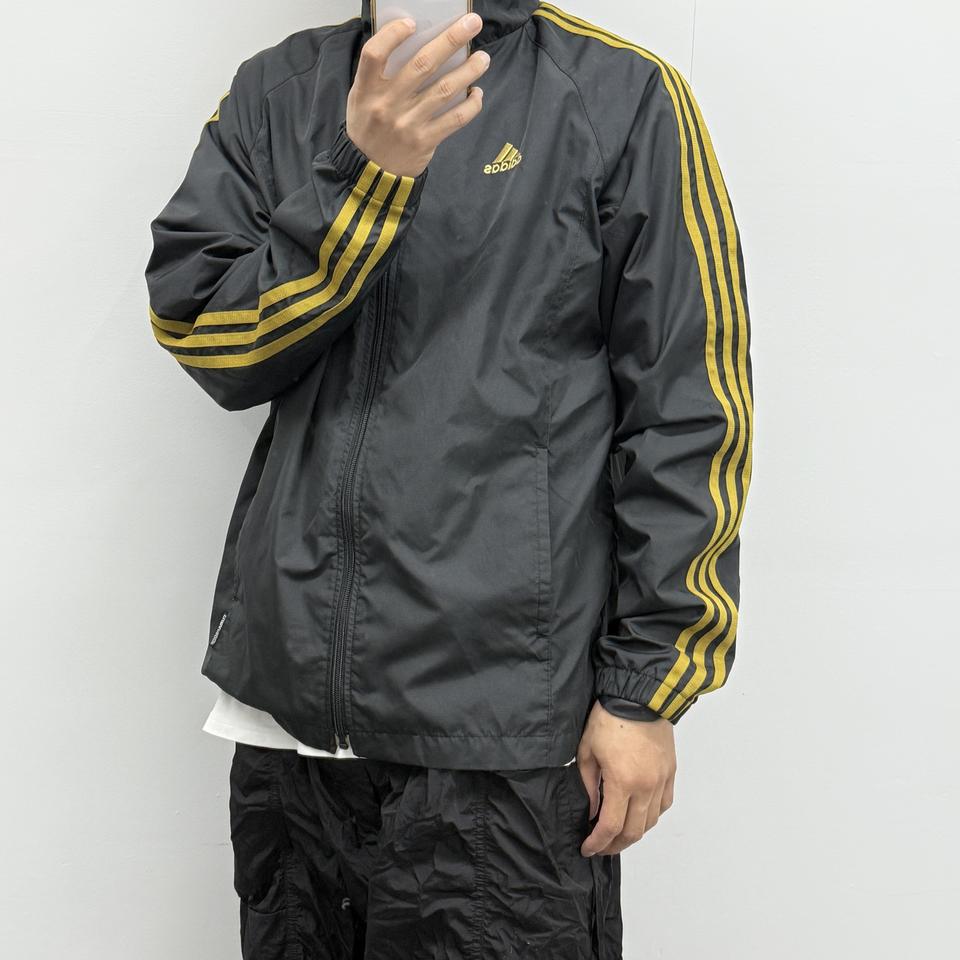 빈티지 아디다스 회색 바람막이 