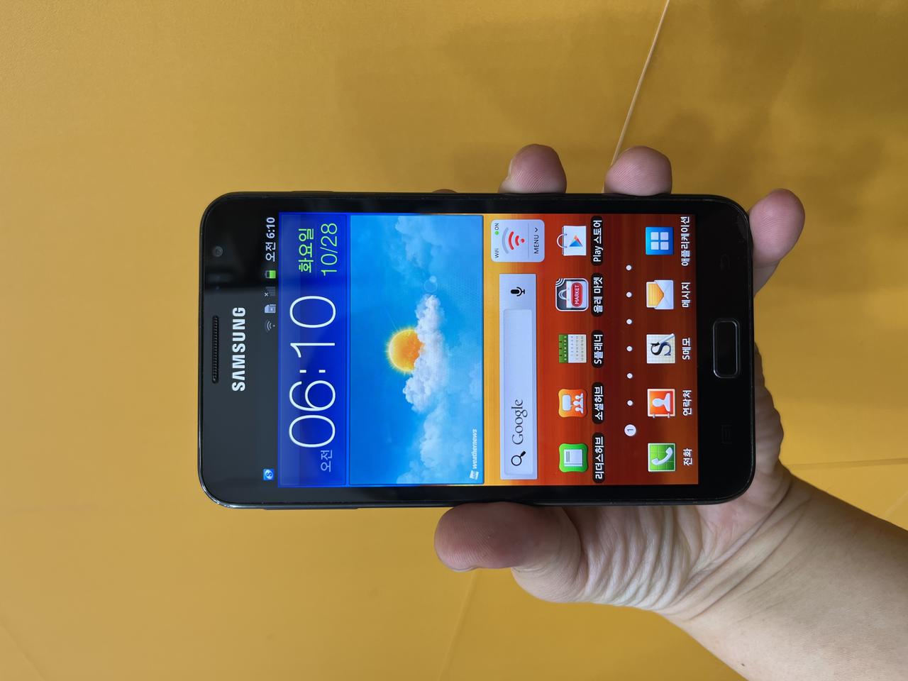 갤럭시 노트1 [E160K] 16G 블랙 판매합니다