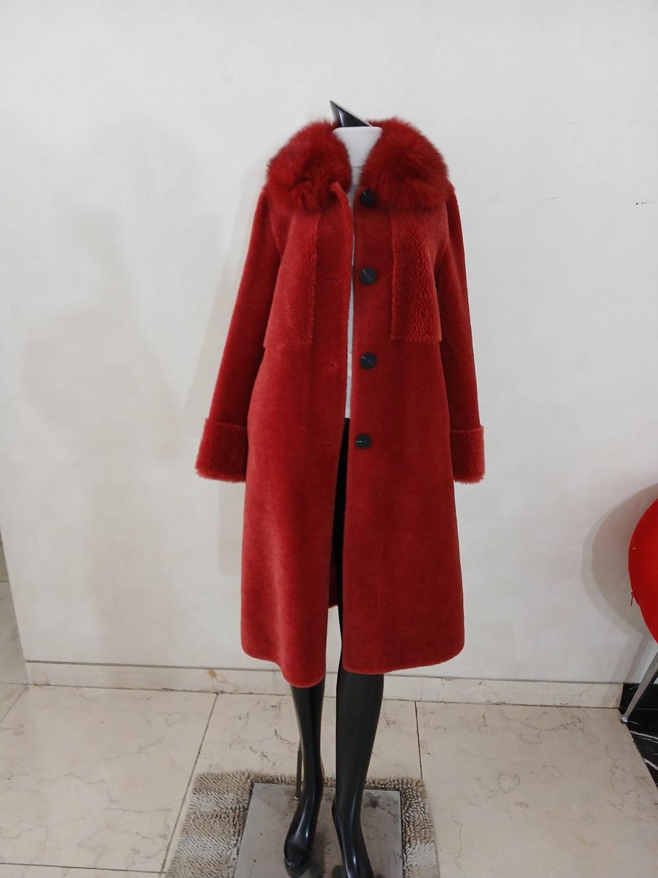 021 루나코어스 양모100 폭스 롱코트