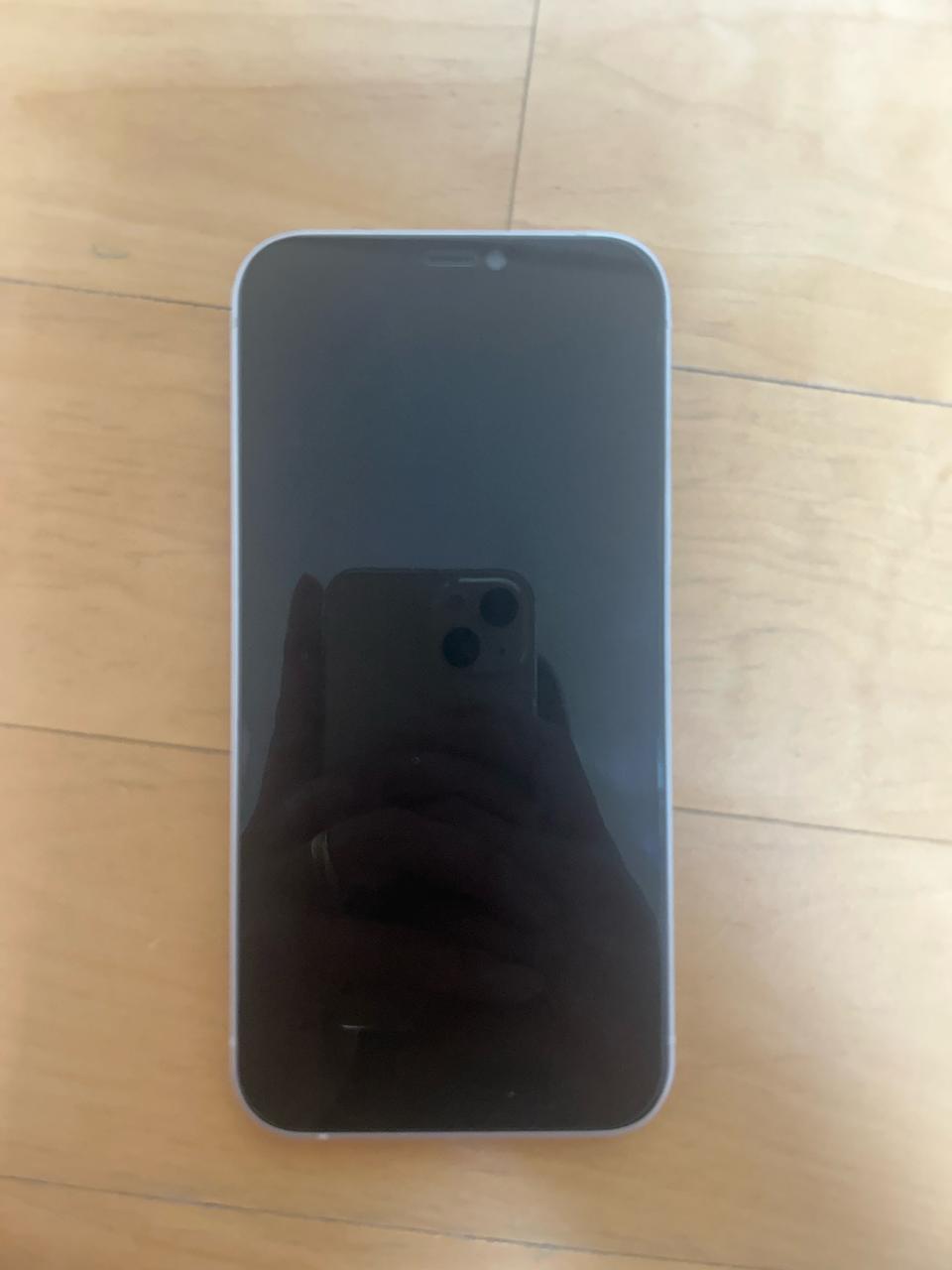 아이폰 12 화이트 부품용