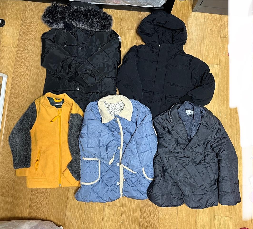 무료배송) 남아 100-110사이 사이즈 외투 일괄