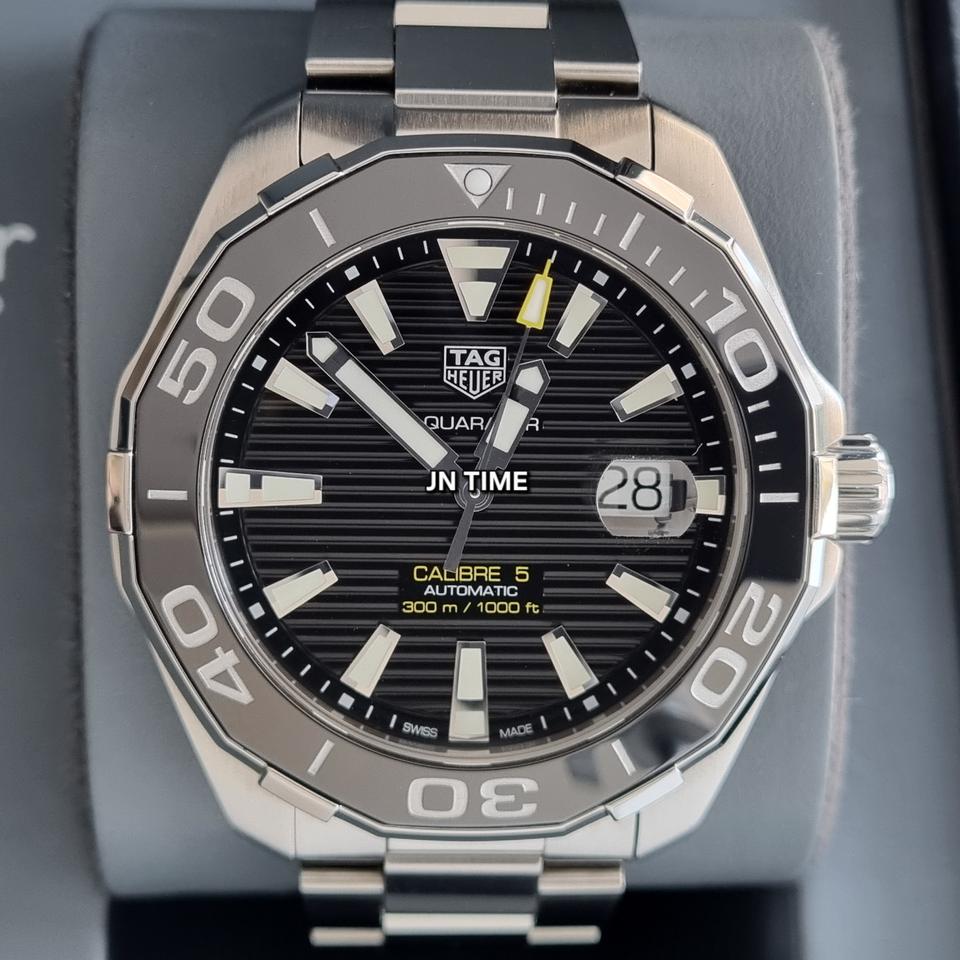 태그호이어 아쿠아레이서 구형 오토 검판 43mm WAY201A(2021년