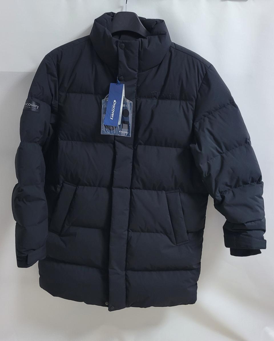 새상품)디스커버리 남성 구스다운 미드패딩 95