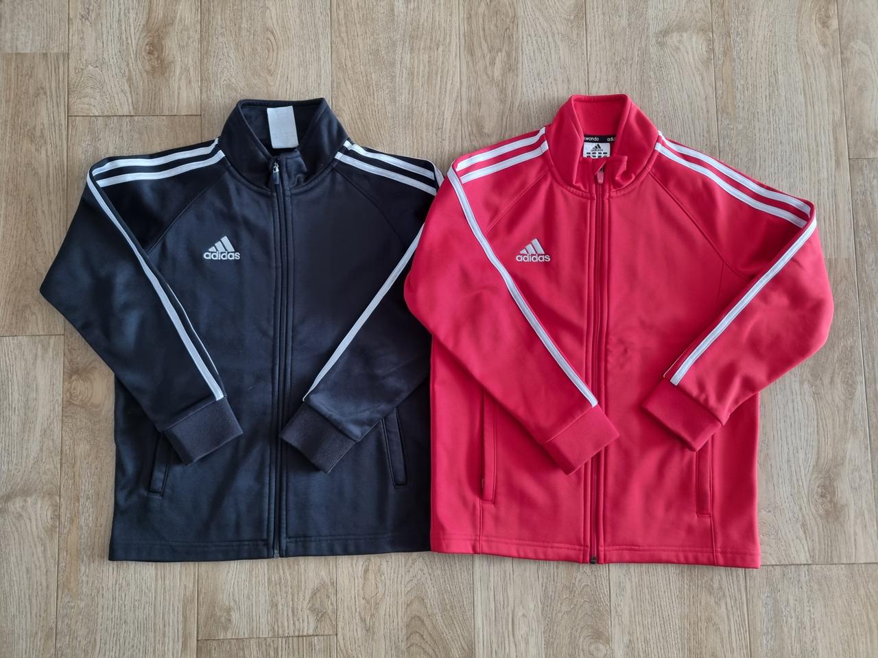 아디다스 기모 집업 130