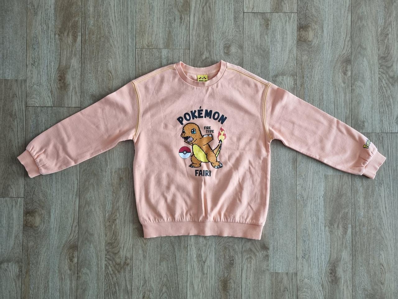 포켓몬 파이리 스팽글 티셔츠 150