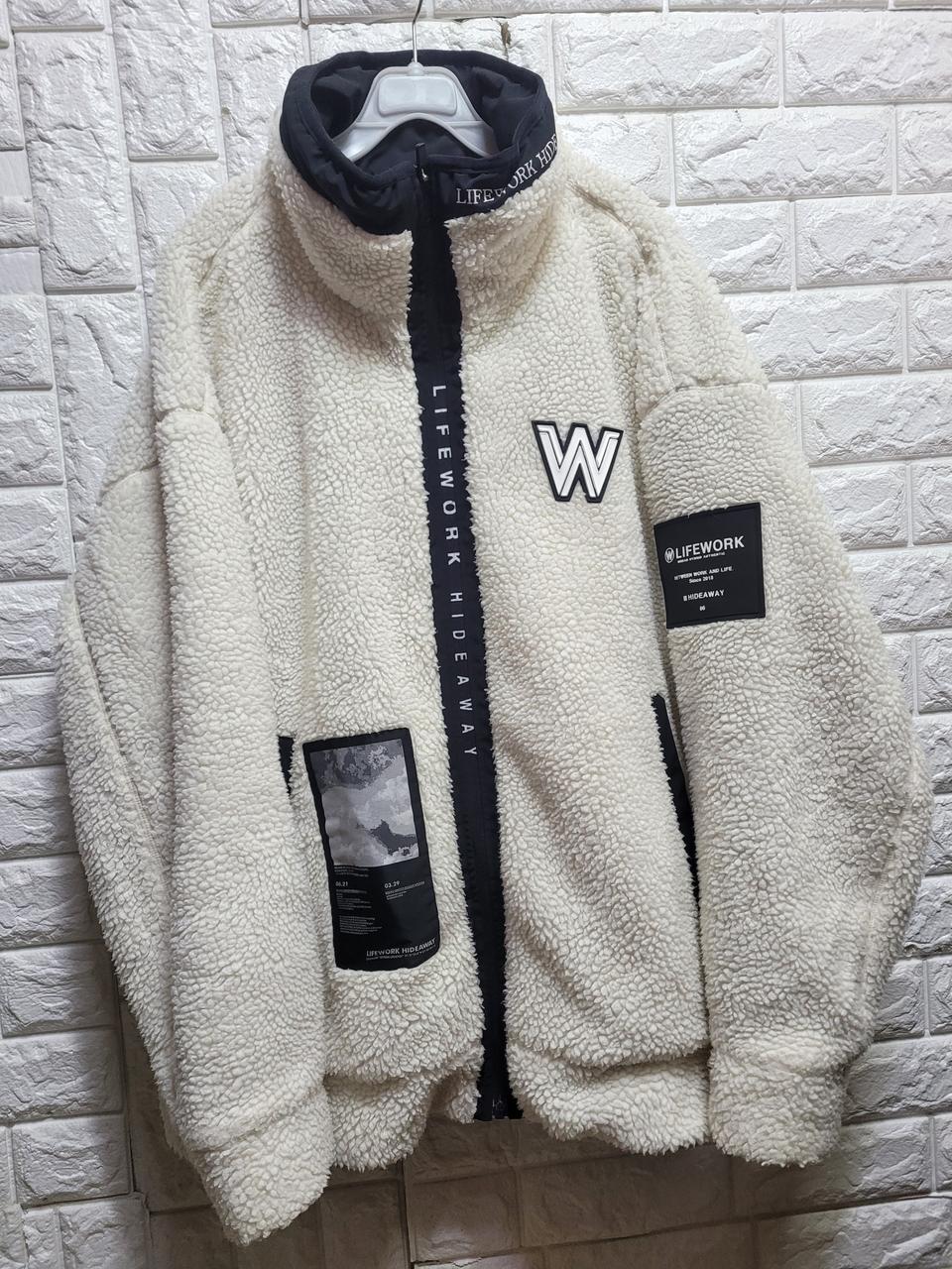 라이프워크 뽀글이 플리스 자켓