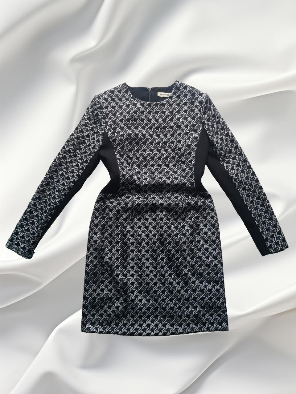 매긴 McGINN 하운드투스 배색 원피스