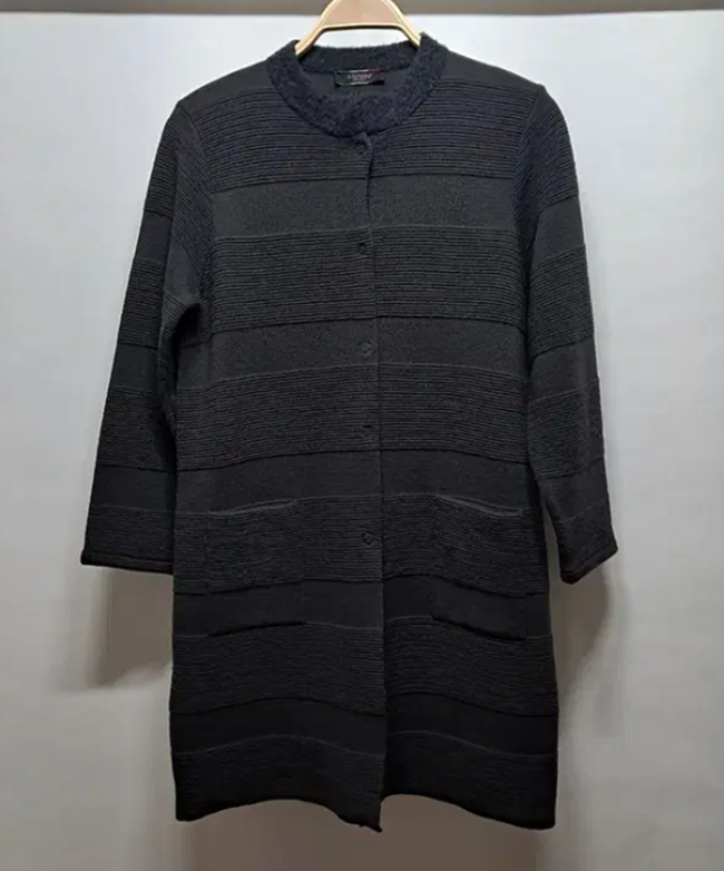 (90~95) 이태리 마리아니 버튼 롱 가디건