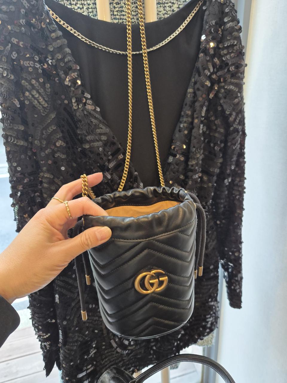 구찌 마몽 미니 체인백