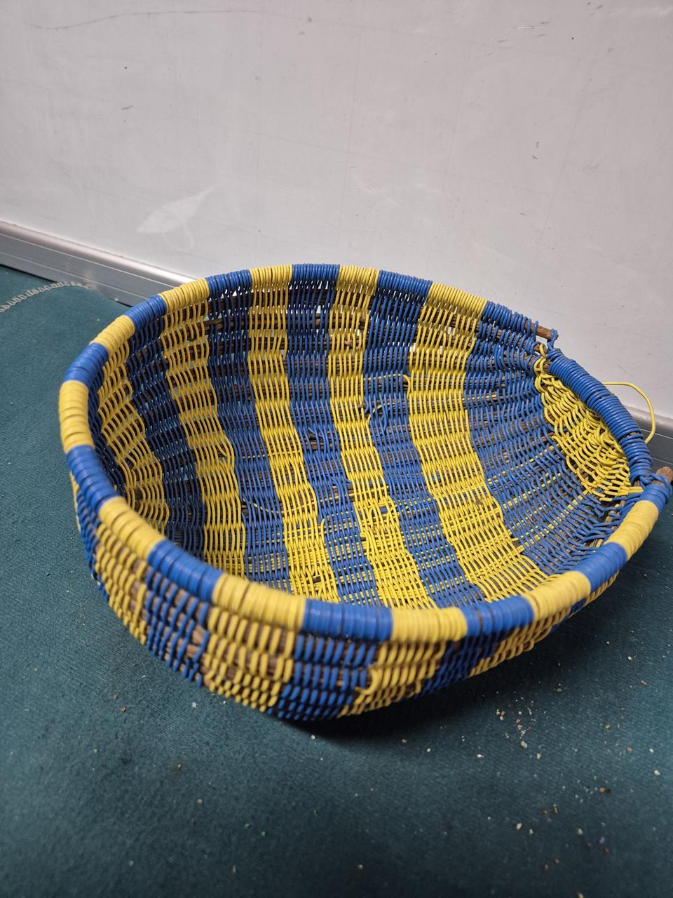 옛날삐삐선바구니(근대적.골동품공예)