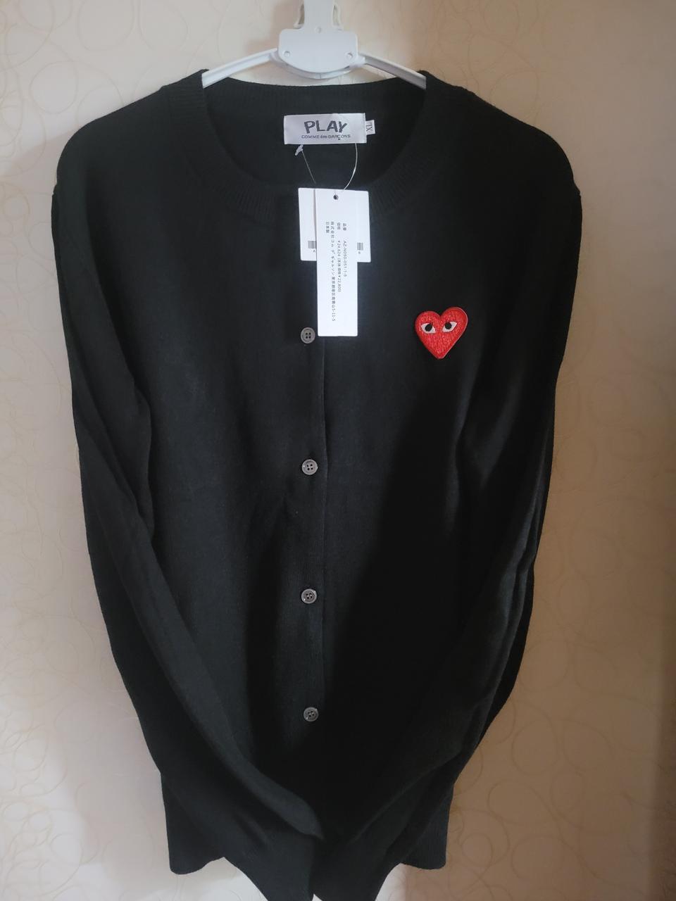 꼼데가르송 여성 가디건