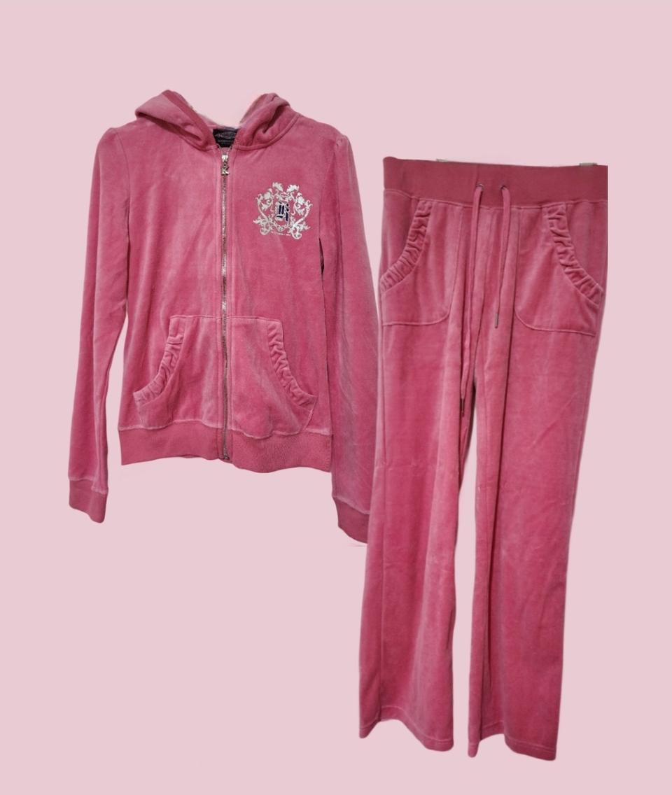 코스모고니아 핫핑크 벨벳트레이닝세트