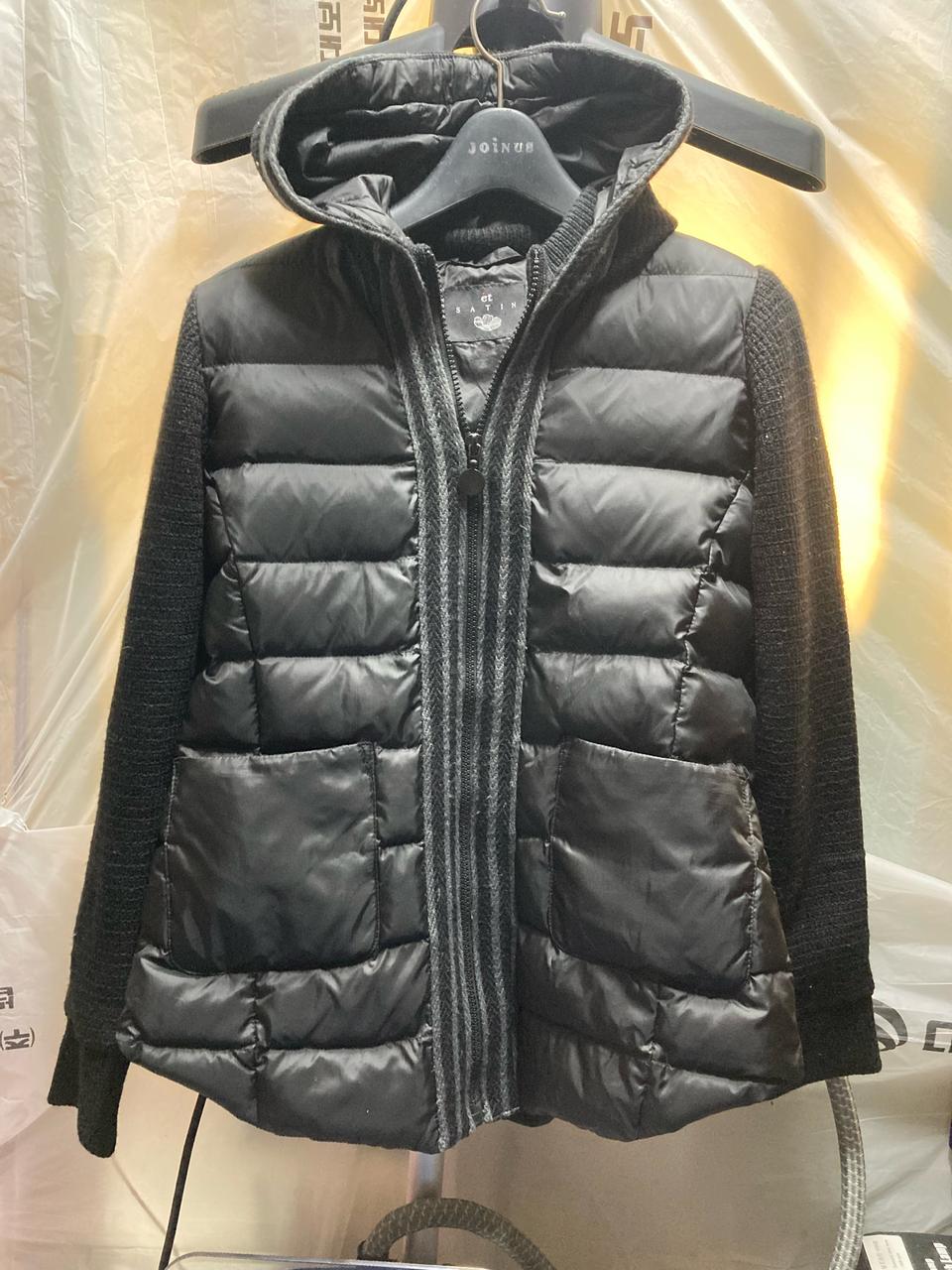 85 거위털 다운 후드 코트 (4213)