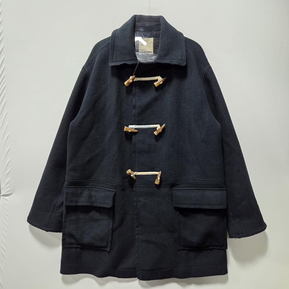 톰보이 블랙 더플 코트 80-90-160 25102905