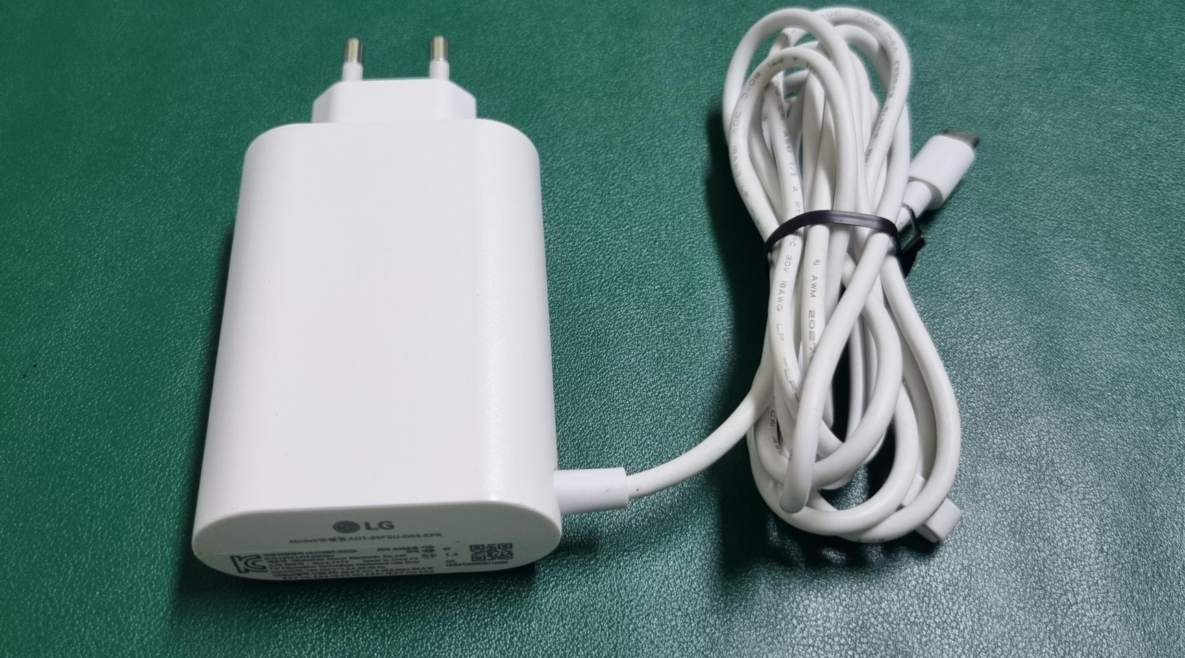 LG 정품 그램 노트북 C타입 충전기 65W 팜