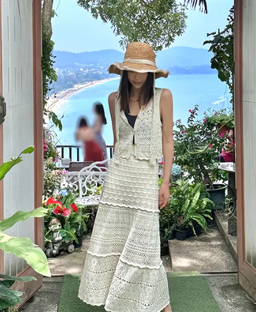 니트 투피스 세트