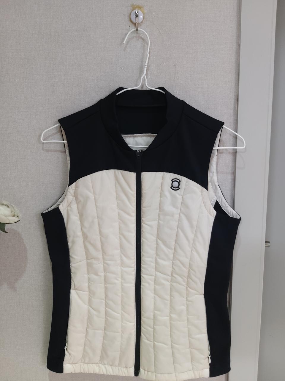 와이드앵글 여성 퀼팅 골프조끼 90