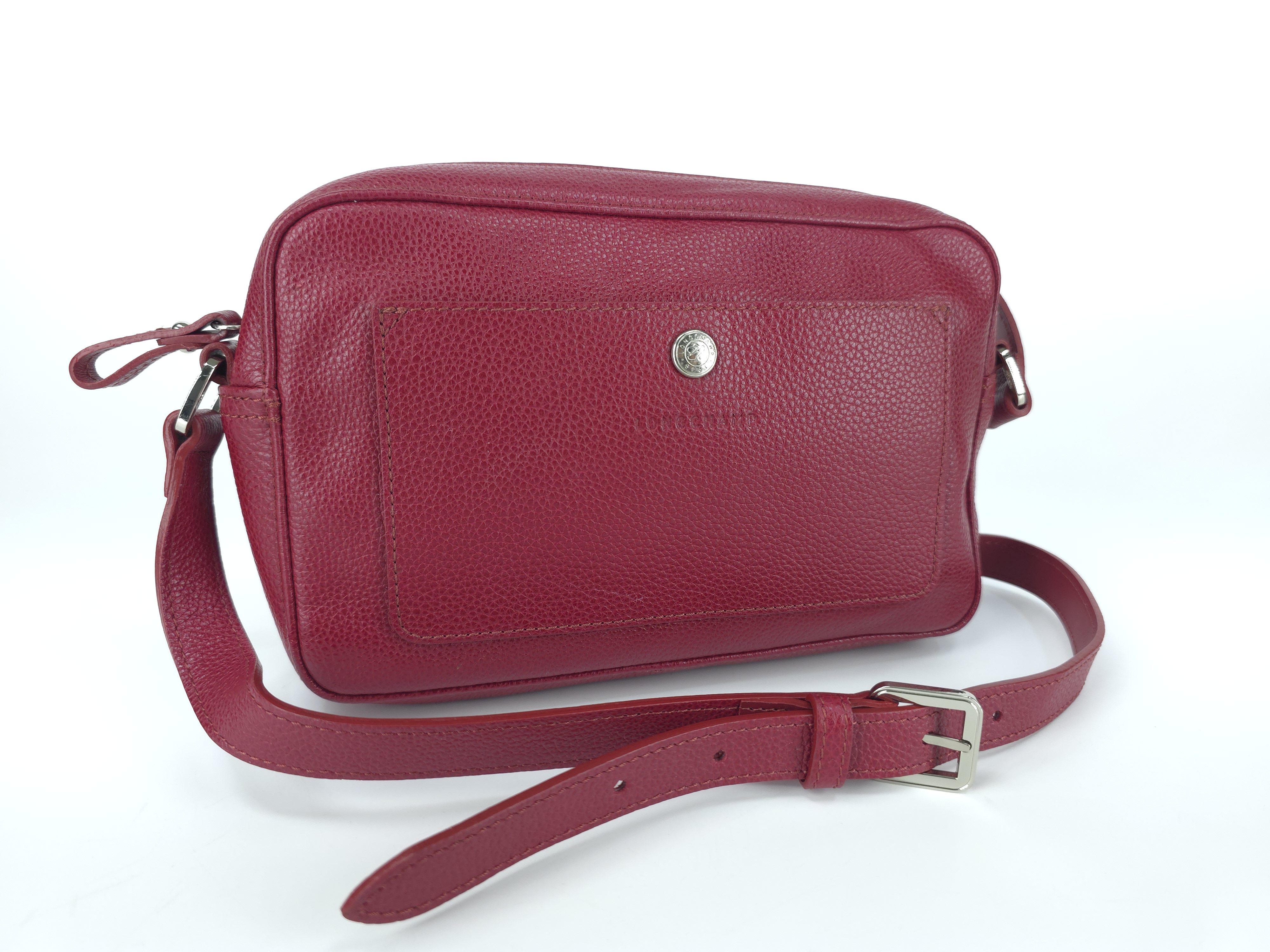 롱샴 르 풀로네 크로스바디백 크로스백 레드