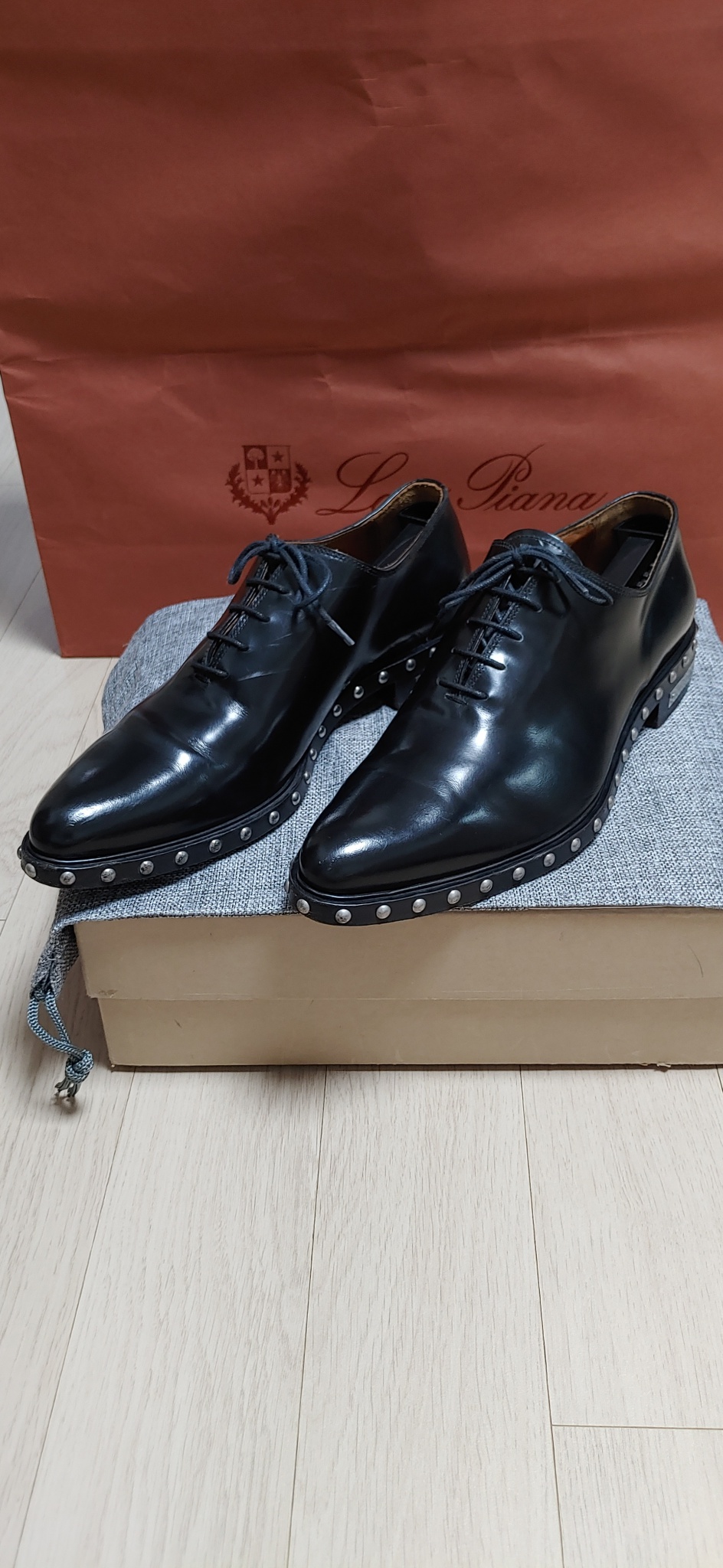 정품)지방시 정장구두(270)