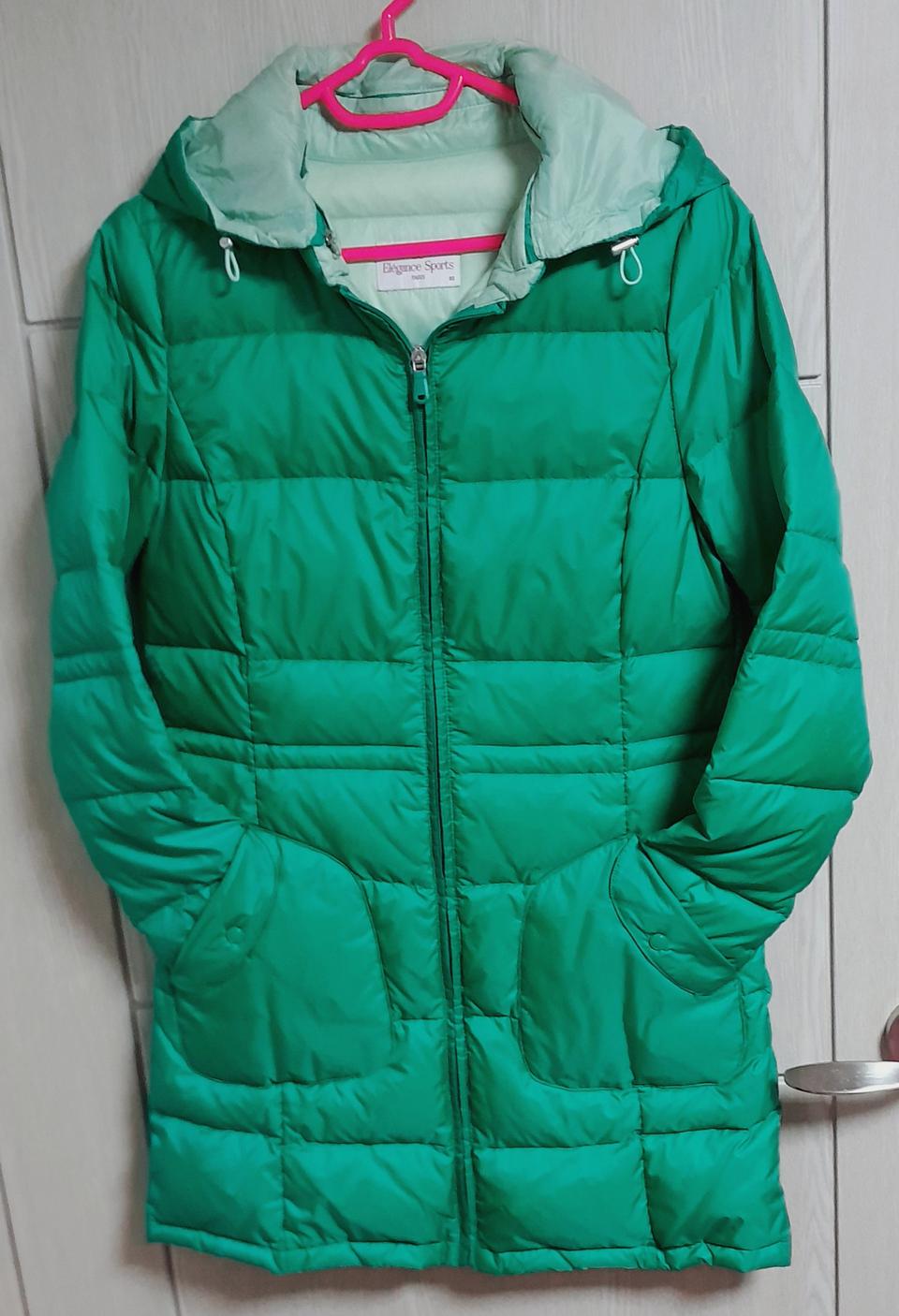 ♥Elegance Sports 여성 양면 패딩