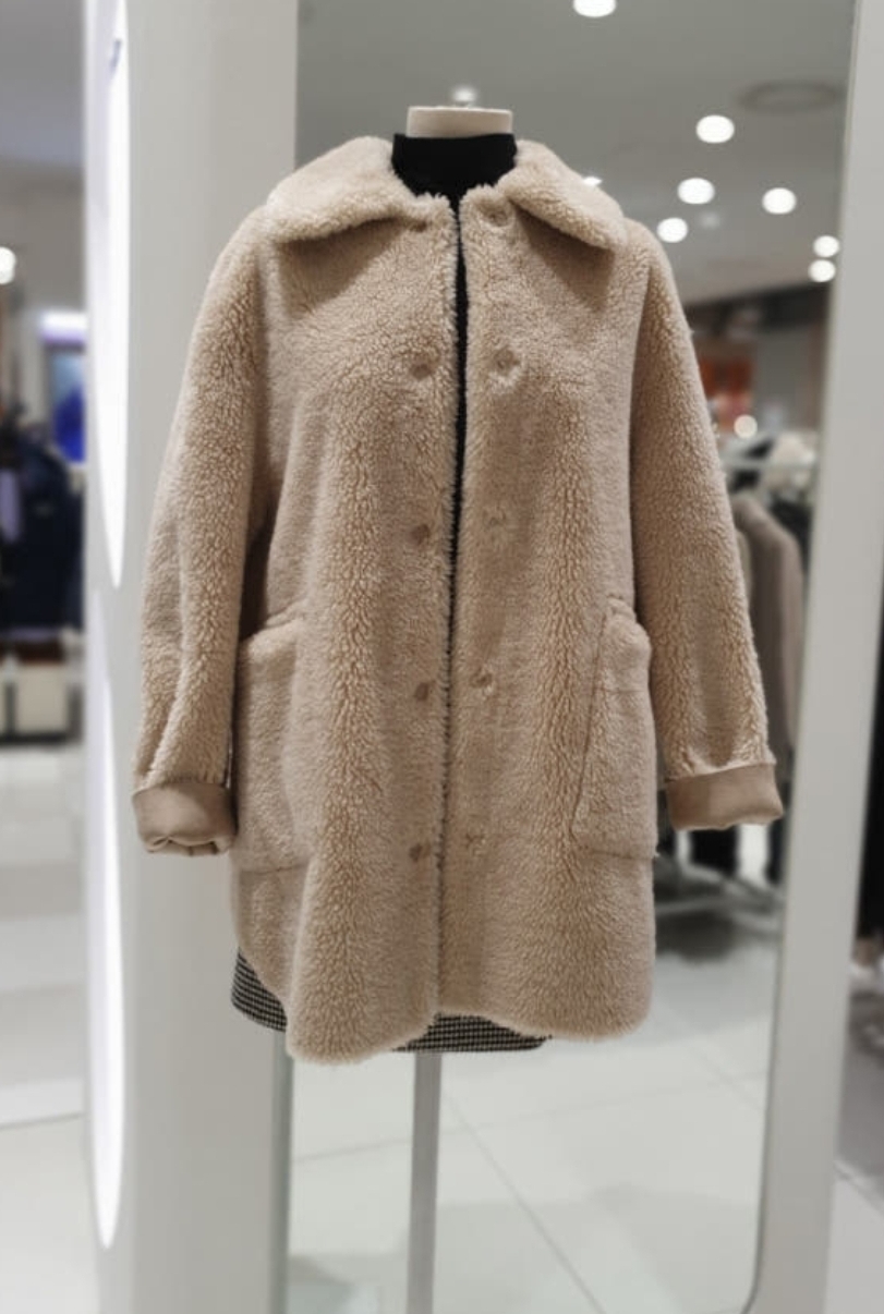 CC콜렉트 페이크퍼 뽀글이 무스탕 자켓