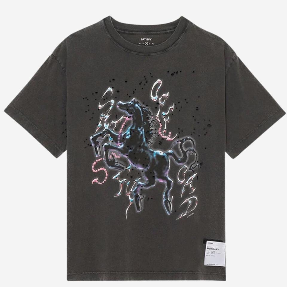 Satisfy Mothtech T-Shirt Aged Black
