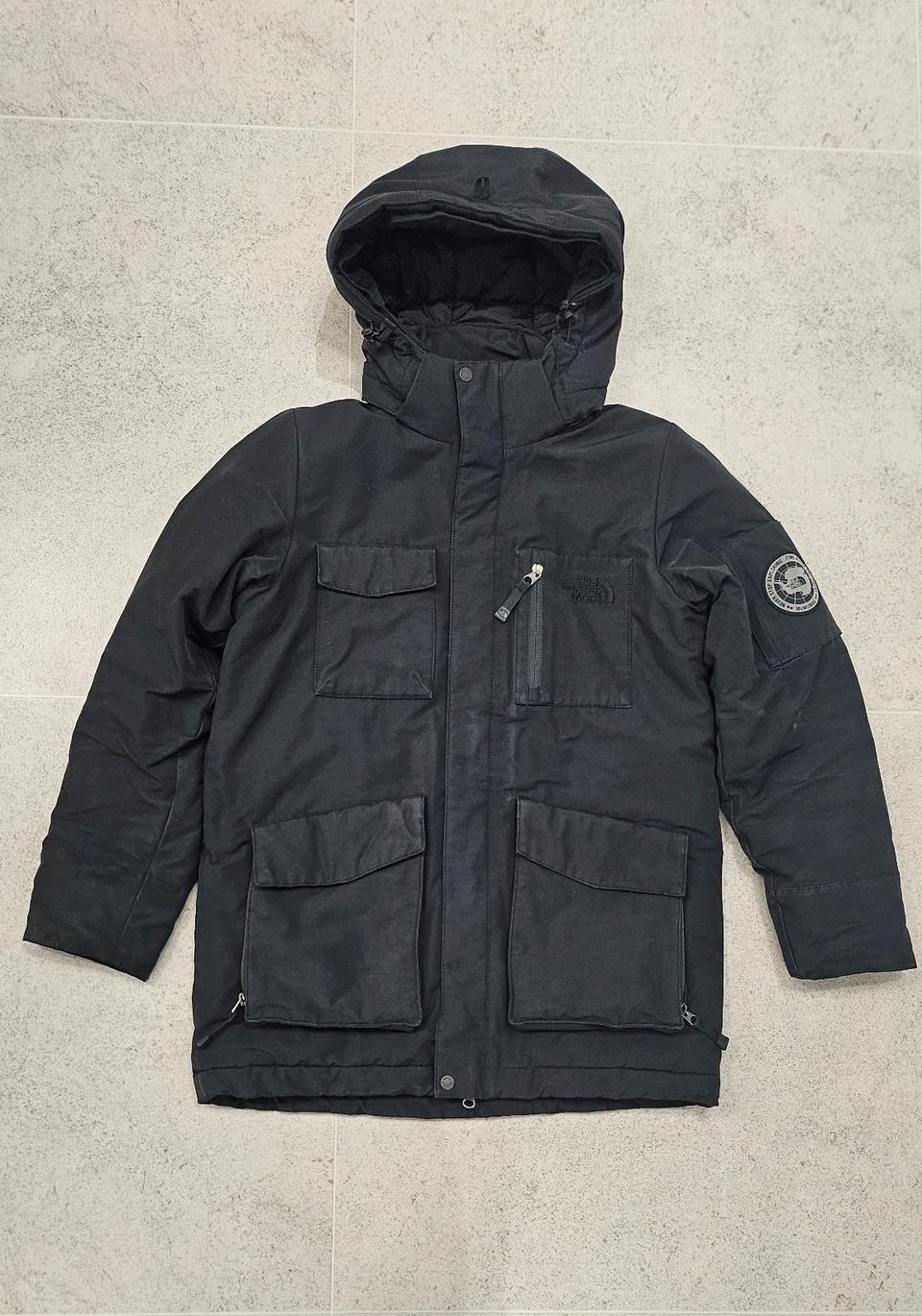 노스페이스 맥머도 VX ACTIVE 블랙 패딩 90