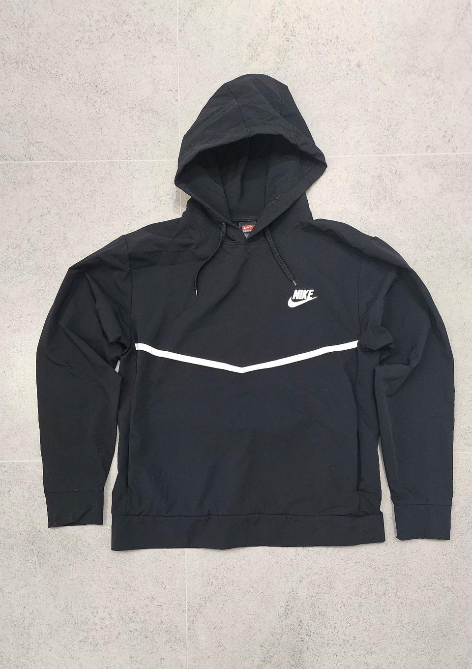 나이키 블랙 후드티 100