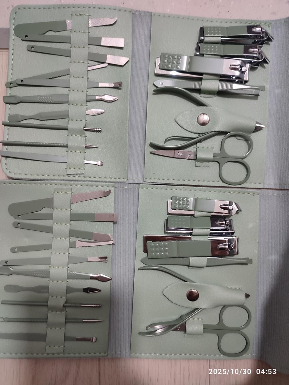 2개 손톱 네일 발톱 가위 집게