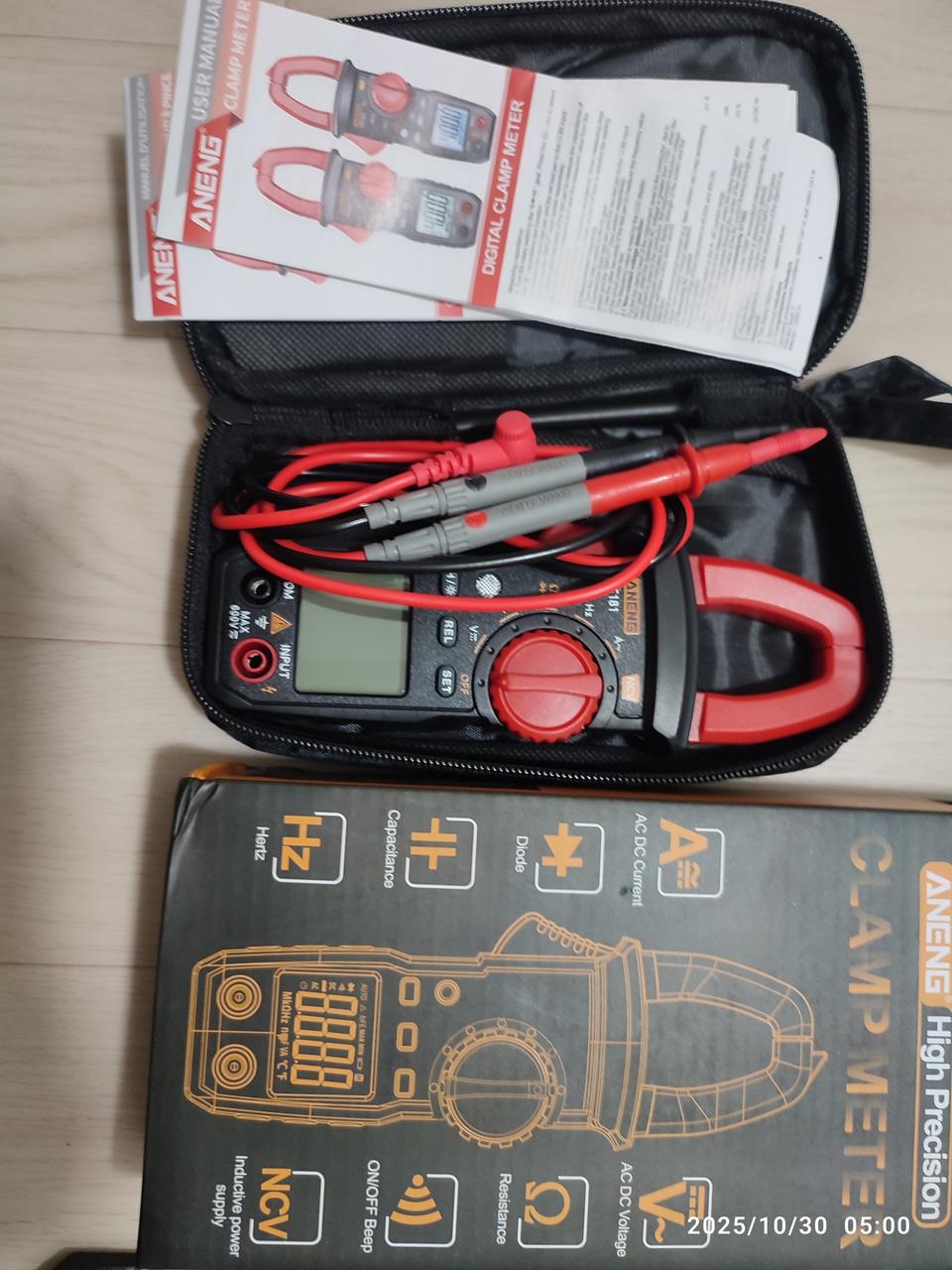 멀티 테스트 미터 테스터 전류 측정 전압 전기 신호 공구