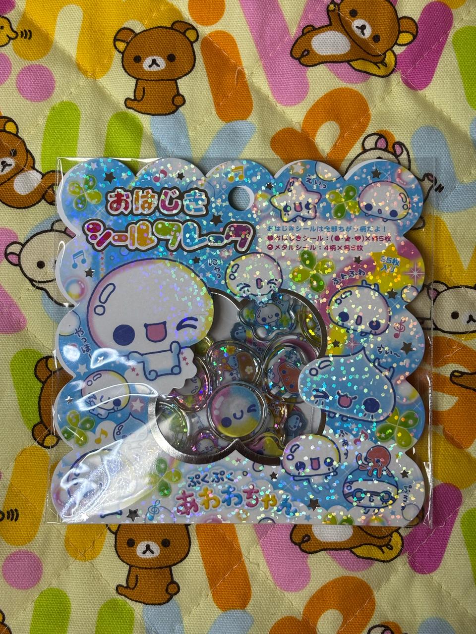 헤이세이 레트로 플레이크씰 스티커 [일본정품 새상품]