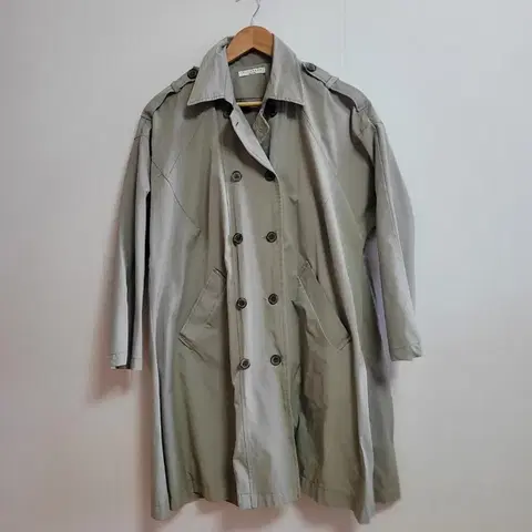 빅사이즈 ALLDRESS 트렌치 코트