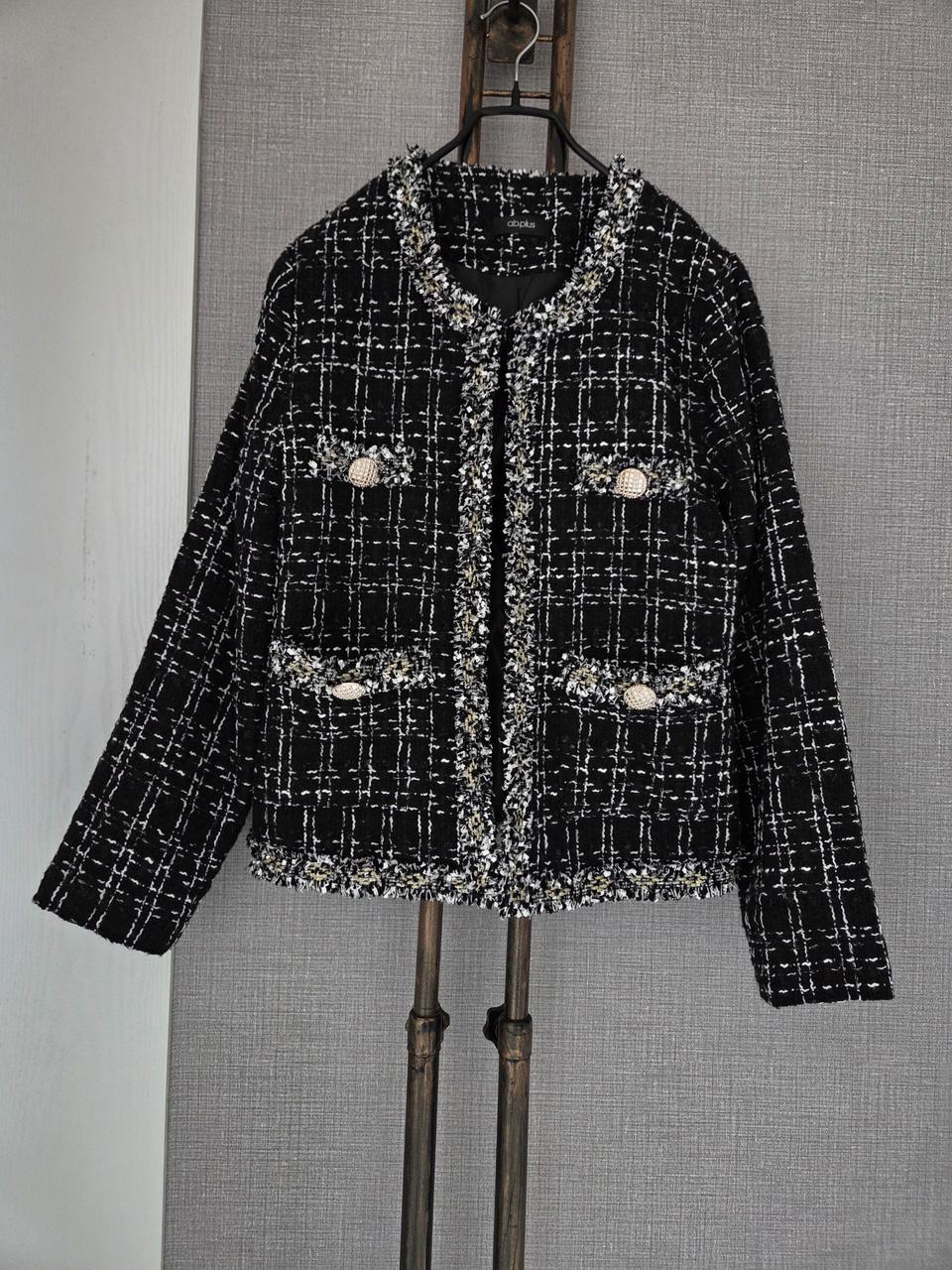 ab.plus 트위드 자켓