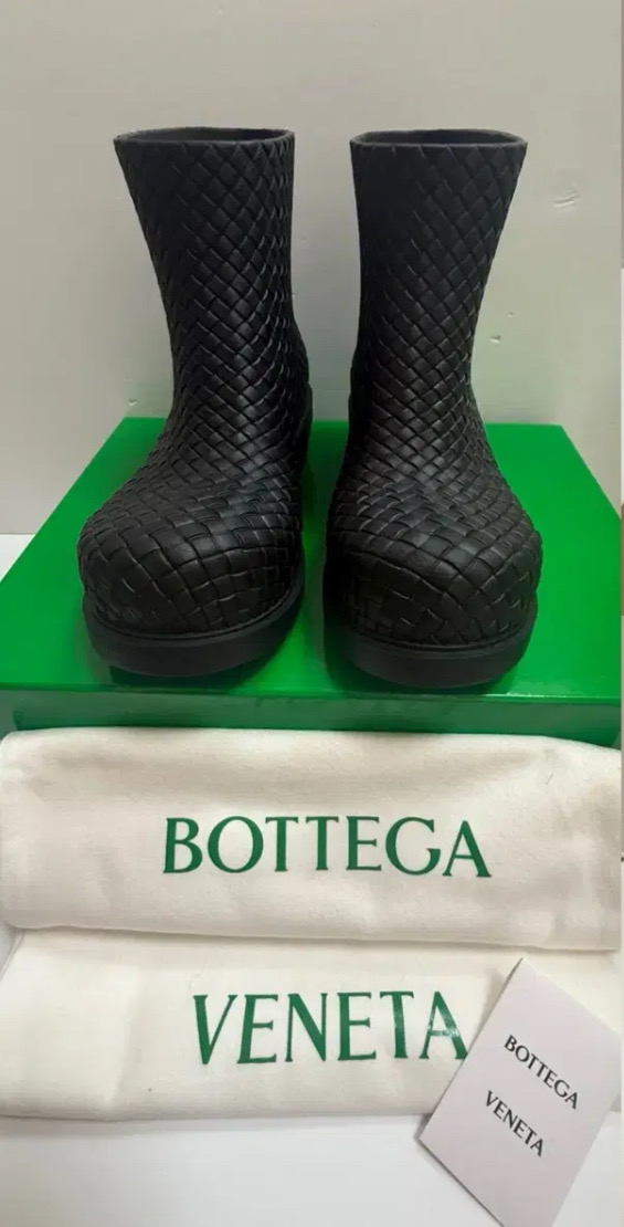 보테가베네타 남성 신발 러버 블랙 bottega veneta