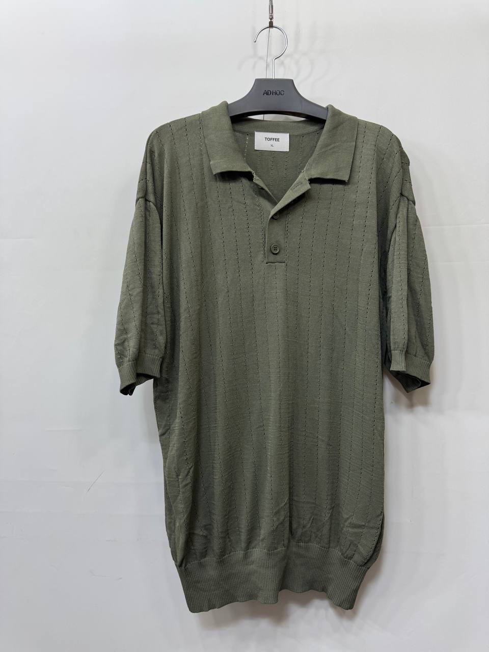 토피 반팔 니트 XL