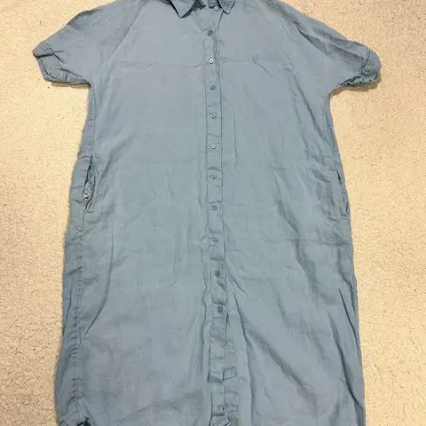 코스 린넨 원피스