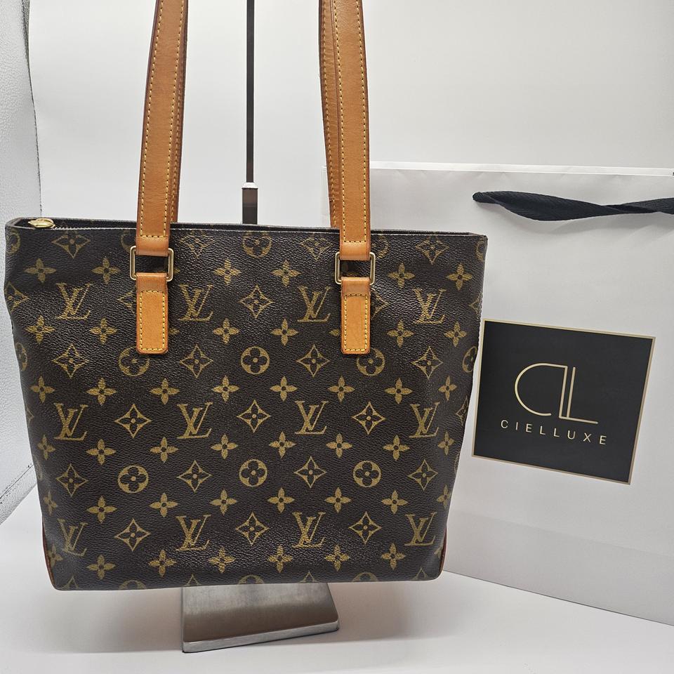 정품 루이비통 카바스 피아노 숄더백